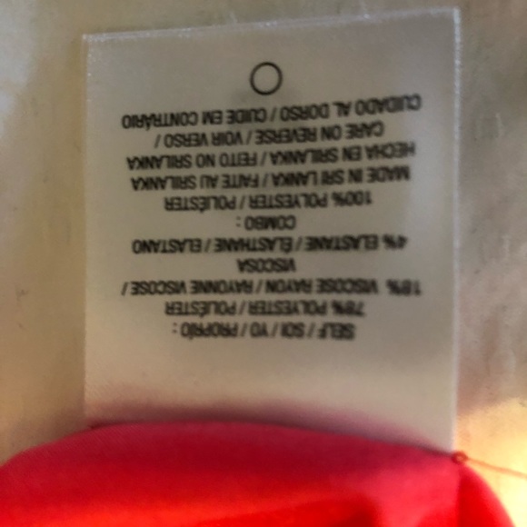 Dress size 12 Tahari Sunset Red - Picture 7 of 9